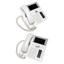 Snom D785 PoE Systemtelefon white 4.3" DSP HD-Audio Dual-Display