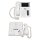 Snom D785 PoE Systemtelefon white 4.3" DSP HD-Audio Dual-Display