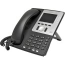 Snom 821 Black SIP-based PoE IP Phone 3.5" TFT Color Display +Stand