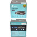 TP-Link TL-SG105E Easy Smart Switch 5-Port RJ-45 10/100/1000 Mbps NEU OVP
