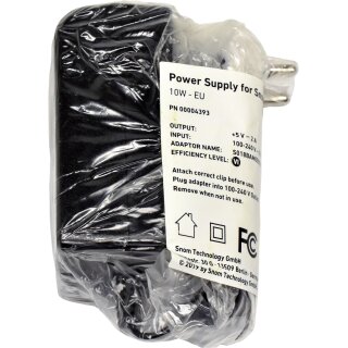 Snom 10W AC Adapter Netzteil 00004393 for D315 D345 D785 NEW NEU
