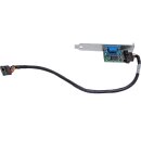 HP 628646-001 Serial RS232 DB9 Adapter +FH Bracket +Cable 611901-001 012711-001