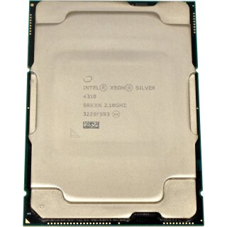 Intel Xeon Silver 4310 Processor 12-Core 2.10GHz 18 MB Cache FCLGA4189 SRKXN