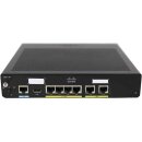 Cisco C921-4P Quad-Port RJ-45 GE Integrated Services Router 2x GE WAN NEW / NEU