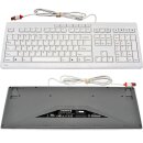 Cherry USB Stream Keyboard JK-8500EU-0/03 US INT QWERTY wired white NEW NEU