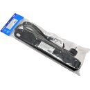 Bachmann SMART 381.147K 6-fach Steckdosenleiste 1,5m schwarz NEW NEU