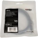 Lindy 36906 1m USB Cable Type C Male to C Male NEW NEU