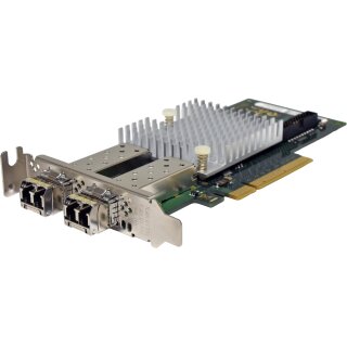 Fujitsu Primergy 2-Port SFP+ 10GE NIC PCIe x8 D2755-A11 GS3 2x Mini GBIC LP