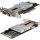 Fujitsu Primergy 2-Port SFP+ 10GE NIC PCIe x8 D2755-A11 GS3 2x Mini GBIC LP