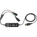 Jabra Link 265 Y-trainer ENC009 265-09 USB/QD Headset Adapter NEW NEU