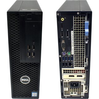 Dell Precision Tower 3420 i5-6500 3.20GHz 32GB PC4 2x 400GB SSD Firepro W2100