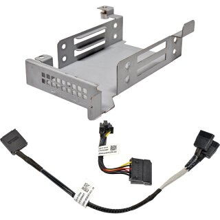 DELL 0HC3DD Dual 2.5" SFF HDD Cage +Cables for PowerEdge R640