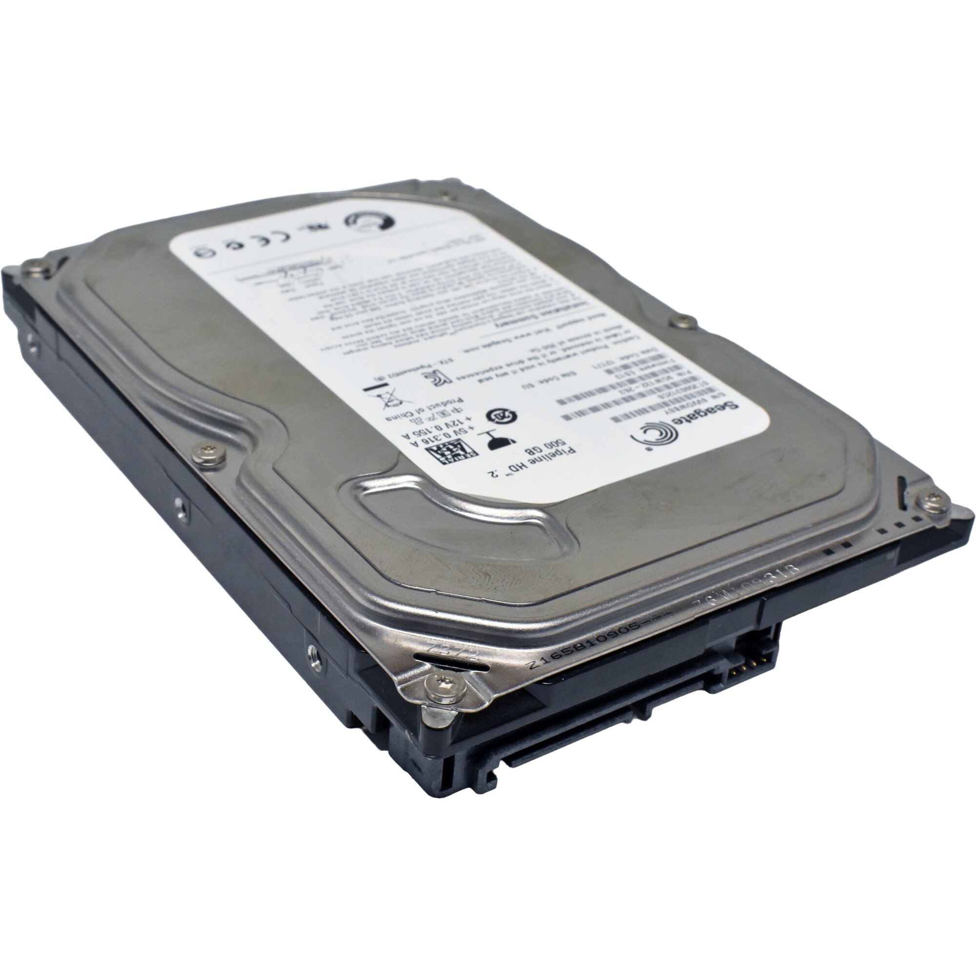 Hard Disk Seagate Pipeline HD 500 GB 3.5 Pollici SATA Per CCTV E DVR – Usato, Silenzioso