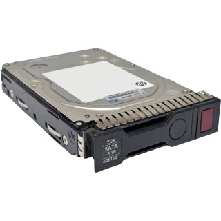 HP 3TB 3.5" 7.2K 64MB Cache 6G SATA HDD 628182-001 +Caddy