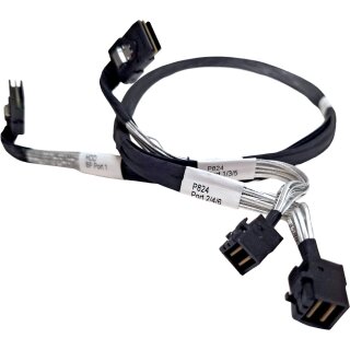 HPE P03215-001 Dual SAS Cable 2xSFF-8643/2xSFF-8087 70/75cm for DL380/580 Gen10
