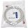 EFP Elektronik K5510.2 RJ-45 Patchkabel S/FTP Cat.6 LSZH 2m grau NEW NEU
