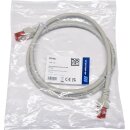 EFP Elektronik K5510.1 RJ-45 Patchkabel S/FTP Cat.6 LSZH 1m grau NEW NEU