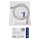 EFP Elektronik K5510.1 RJ-45 Patchkabel S/FTP Cat.6 LSZH 1m grau NEW NEU