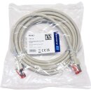 EFP Elektronik K5510.3 RJ-45 Patchkabel S/FTP Cat.6 LSZH 3m grau NEW NEU