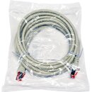 EFP Elektronik K5510.3 RJ-45 Patchkabel S/FTP Cat.6 LSZH 3m grau NEW NEU