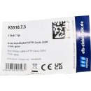 EFP Elektronik K5510.7,5 RJ-45 Patchkabel S/FTP Cat.6 LSZH 7,5m grau NEW NEU