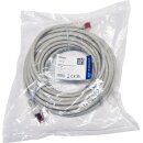 EFP Elektronik K5510.10 RJ-45 Patchkabel S/FTP Cat.6 LSZH 10m grau NEW NEU
