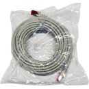 EFP Elektronik K5510.10 RJ-45 Patchkabel S/FTP Cat.6 LSZH 10m grau NEW NEU
