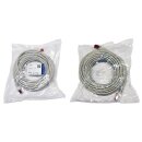 EFP Elektronik K5510.10 RJ-45 Patchkabel S/FTP Cat.6 LSZH 10m grau NEW NEU