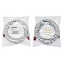 EFP Elektronik K5510.4 RJ-45 Patchkabel S/FTP Cat.6 LSZH 4m grau NEW NEU