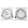 EFP Elektronik K5510.4 RJ-45 Patchkabel S/FTP Cat.6 LSZH 4m grau NEW NEU