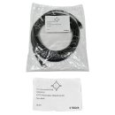 Geiger 72001225 RJ-45 S/FTP-Patchkabel AWG26 Kat.6A Tyco AMP 10m schwarz NEW NEU