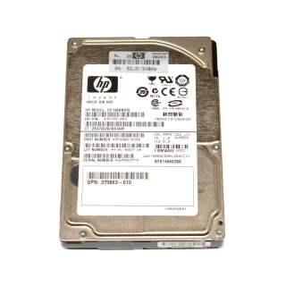 HP Invent 146GB 2.5" 10K SAS HDD DG146BB976 430165-003