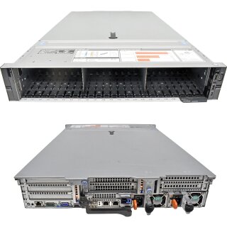 Dell VxRail V570F 2U Rack Server ohne CPU 0 GB PC4 RAM 2x Kühler HBA330 24 SFF 2,5"