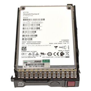 HP 400GB 2.5" 15K 12G SAS HDD MO000400JWUFT P07442-001 P09922 + Caddy