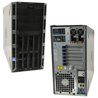 Dell PowerEdge T420 Tower 2x E5-2407 4C 2.20 GHz CPU 16GB PC3 RAM 8x 3,5 LFF Perc H310