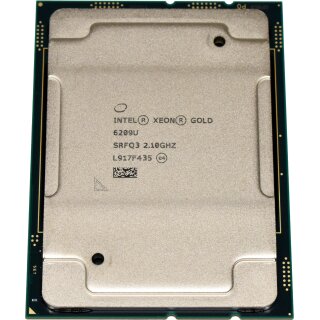 Intel Xeon Gold Processor 6209U 20-Core 2.10GHz 27.5MB Cache SRFQ3 FCLGA3647 NEUWERTIG