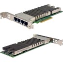 DELL X710-T4 0K5V44 Quad-Port 10G RJ-45 PCIe3.0 x8 Network Adapter FP