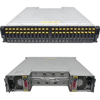 HP 3PAR StoreServ 7200 24x SFF 2,5" 17x 600GB SAS HDD 2x Controller QR491-04400