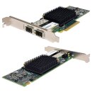Lenovo Emulex LPe31002 01KR609 Dual-Port 16G SFP+ FC HBA PCIe x8 +Mini GBICs FP