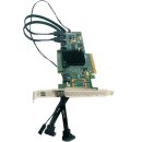 HP LSI SAS9212-4i 4-Port 6Gb PCIe x8 SAS/SATA RAID Controller 694504-001 +3x Cable