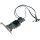 HP LSI SAS9212-4i 4-Port 6Gb PCIe x8 SAS/SATA RAID Controller 694504-001 +3x Cable