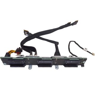 DELL 0FWRNY Backplane 6 x 2.5” SAS/SATA/NVMe for PowerEdge MX740C + 4x Cable