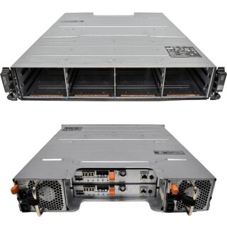 Dell PowerVault MD3600f 2U 2x MD36 E02M004 SAS 6G SFP+ 12x LFF 3,5" Bay 2x PSU