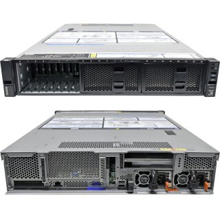 Lenovo ThinkSystem SR650 2U Server ohne CPU 0GB PC4 RAM 2xKühler 430-8i 8x SFF 2,5"