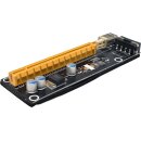 PCIE164P-N03 VER 006 PCI-E 1x to 16x Backplane black +Adapter PCE2PCE-N06 black +USB 3.0 Cable 60cm black