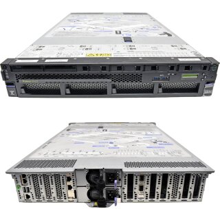 IBM Power S922 Server 2x Power9 CPU 4C 0 GB PC4 8x SFF 2,5 2U 2-Port SFP28 25GbE