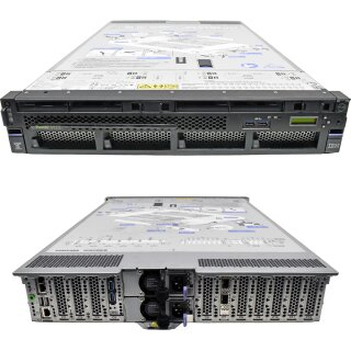 IBM Power S922 Server 2x Power9 CPU 8C 0 GB PC4 8x SFF 2,5 2U 2-Port 25GbE SFP28