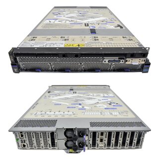 IBM Power S922 Server 1x Power9 CPU 8C 0 GB PC4 8x SFF 2,5 2U 2-Port 25GbE SFP28