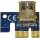 VER.SU-103E PCI-E 1x to 16x Backplane black/red +Adapter PCE2PCE-N06 blue +USB Cable 60cm blue