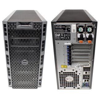 Dell PowerEdge T430 Tower 1x Xeon E5-2630 V3 2,4 GHz 32GB PC4 Perc H730P 16x SFF 2,5" HDD Bay